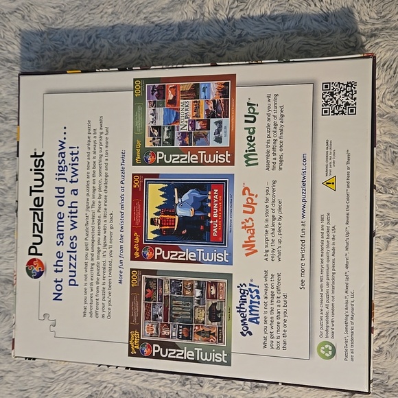 Puzzle Twist - Wine, Vino, Vin 1000 Piece Puzzle - Picture 3 of 4